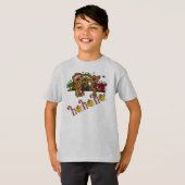 Ho Ho Ho Teddy Bears T-shirt (Voorkant volledig)