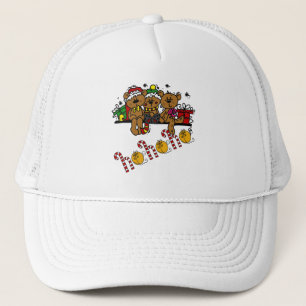 Ho Ho Ho Teddy Bears Trucker Pet
