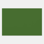 HO! HO! HO! Vakantie inpakpapier, rood en groen Inpakpapier Vel (Voorkant 3)