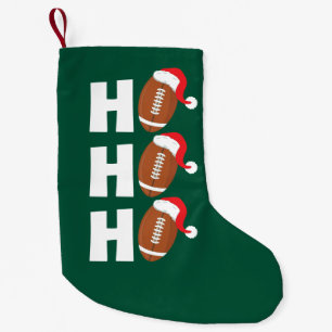 Ho Ho Ho Voetbal Grappige Kerstmis Humor Kleine Kerstsok