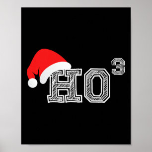 Ho Ho Ho X 3 3de macht - Vreemde Kerstfeestdag Poster