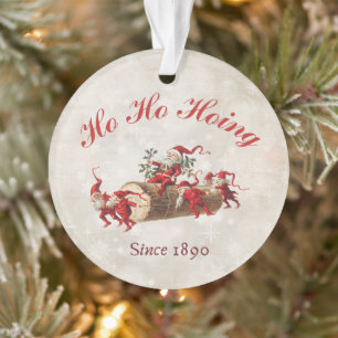 Ho Ho Hoing depuis 1890 gnomes vintages noël