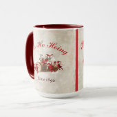 Ho Ho Hoing sinds 1890 kabouters kerst Mok (Voorkant links)