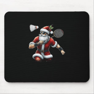 Ho Ho Hold My Shuttle_ Santa Badminton Schattige X Muismat