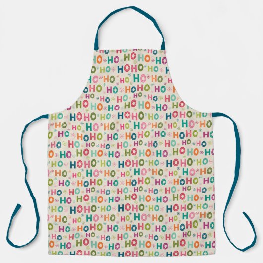 Ho Ho Holiday Pattern Schort (Voorkant)