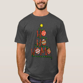"Ho Ho Homo" kerstboom met Balls grappige T-Sh T-shirt