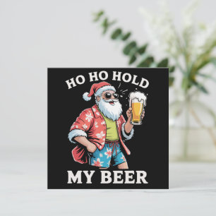 Ho Ho Hou Mijn Beer Santa Zonnebril Kerstmis Feestdagenkaart