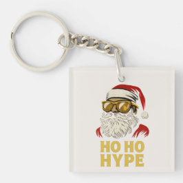 HO HO HYPE – Santa Gold Sleutelhanger