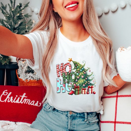 Ho Ho Kerstboom T-shirt