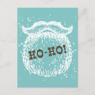 Ho-Ho Kerstfeestdag kerstkerstman — Kerstman — Ker Feestdagenkaart