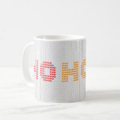 Ho Ho Kersttrui Koffiemok (Voorkant links)