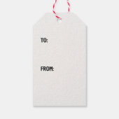 HO HO MERRY CHRISTMAS CADEAULABEL (Achterkant)