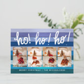 HO HO Merry Kerstmis Foto's toevoegen (Staand voorkant)