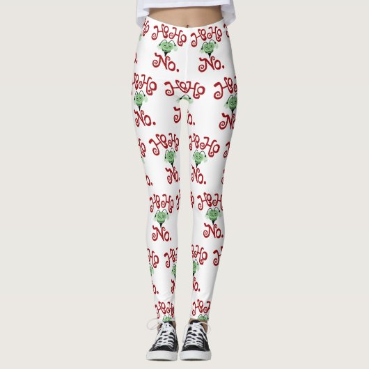 Ho Ho No - Zom-BEE Feestdagen Leggings (Voorkant)