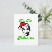 Ho, Ho, Obama Briefkaart (Staand voorkant)