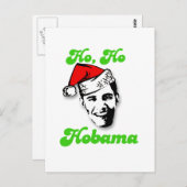 Ho, Ho, Obama Briefkaart (Voorkant / Achterkant)
