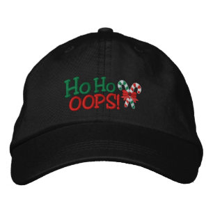 Ho Ho OOPS! Embroidery Candy Canes Pet