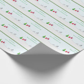 Ho Ho-papier Cadeaupapier (Hoek)