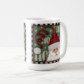 Ho Ho Père Noël Whimsical Cute Mug Café (Devant droit)