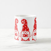 Ho Ho Red Gnomes Coffee Mok (Center)