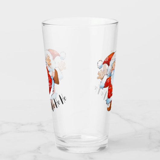 Ho Ho Santa Glas (Rechts)