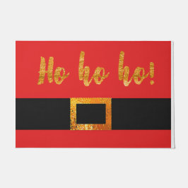 HO HO Santa Suit Belt Deurdeur Mat
