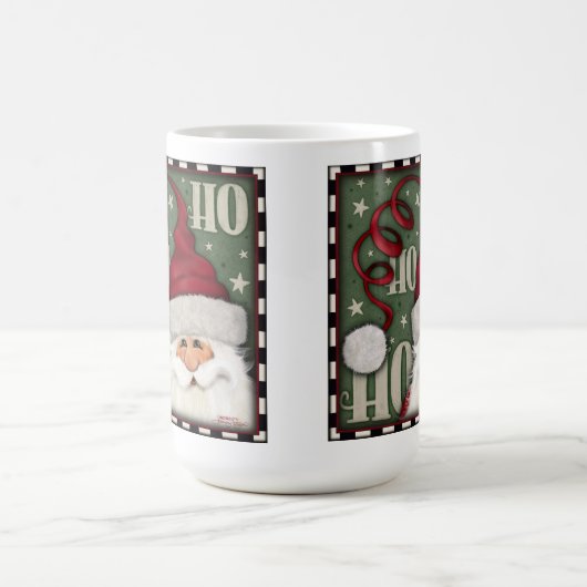 Ho Ho Santa Whimsical Leuke Koffie Mok (Center)