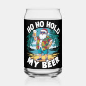 Ho Ho tenir ma bière Noël en juillet été Père Noël (Verso)