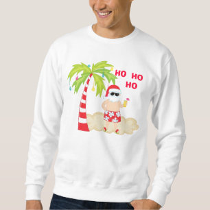 HO HO Tropical Santa Kerstshirt Trui