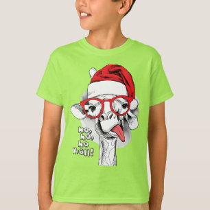 Ho Ho Y'all Giraffe Boys T-Shirt