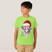 Ho Ho Y'all Giraffe Boys T-Shirt (Voorkant volledig)
