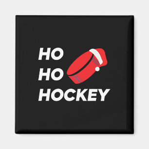 Ho Hockey Kerstmis - IJshockey Magneet