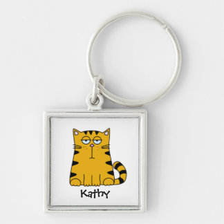 Ho Hum Kat Sleutelhanger