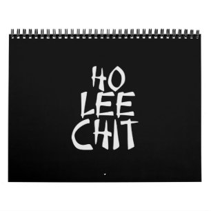 HO Lee Chit grappige aziatische Kalender