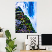 Ho"opi"i Herfsten, Blue Water, Kauai, Hawaii Poster (Thuiskantoor)