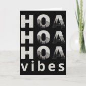 Hoa Hoa Hoa Hoa Hoa Season Vibes Kaart (Voorkant)