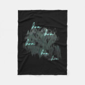 Hoa Hoa Hoa Seizoen Fleece Deken (Voorkant)