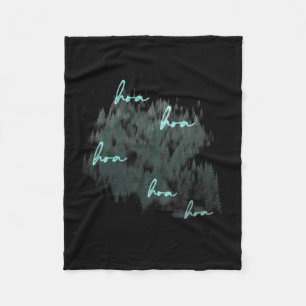 Hoa Hoa Hoa Seizoen Fleece Deken