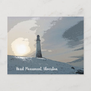 Hoad Monument, Ulverston, John Barrow, vuurtoren Briefkaart