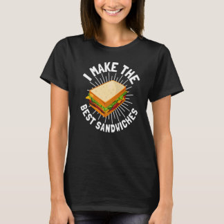 Hoagie Sub Artist en Sandwich Maker - Sandwich CT T-shirt