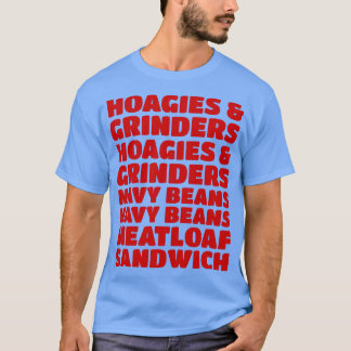 Hoagies Grinders Hoagies Grinders Navy Beans Navy T-shirt