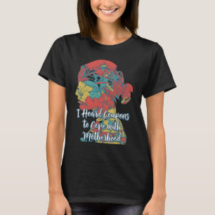Hoard Coupons to Cope met Motherhood Mam Shopping T-shirt