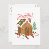 Hoarders van de vakantie feestdagenkaart (Voorkant / Achterkant)