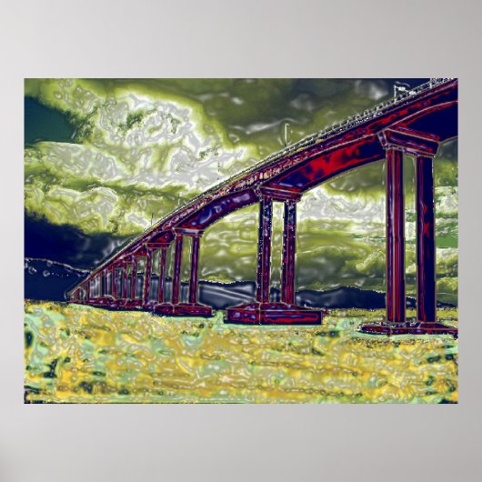 Hobart Bridge Poster (Voorkant)