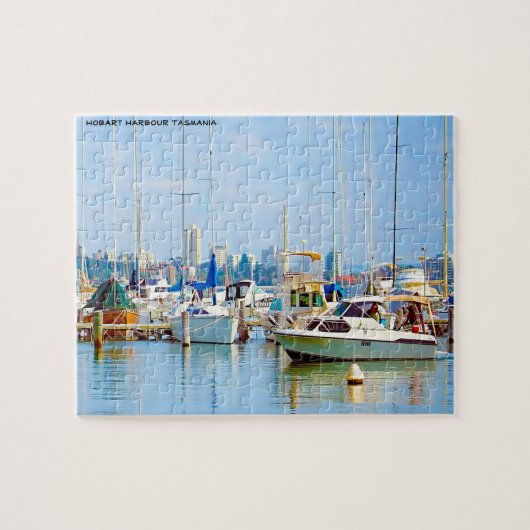 Hobart Harbor Tasmania Legpuzzel (Horizontaal)