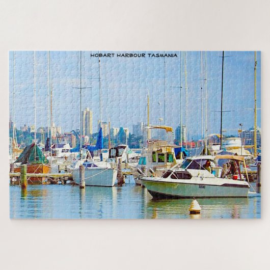 Hobart Harbour Tasmania Jigsaw Puzzle (Horizontal)