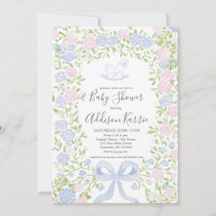 Hobbelpaard babyshower uitnodiging