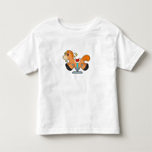 Hobbelpaard Kinder Shirts (Voorkant)