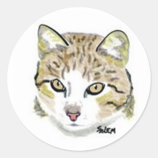 Hobbes Ronde Sticker