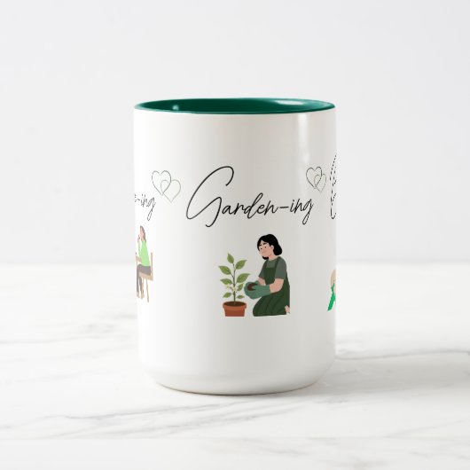 Hobbies Tweekleurige Koffiemok (Center)